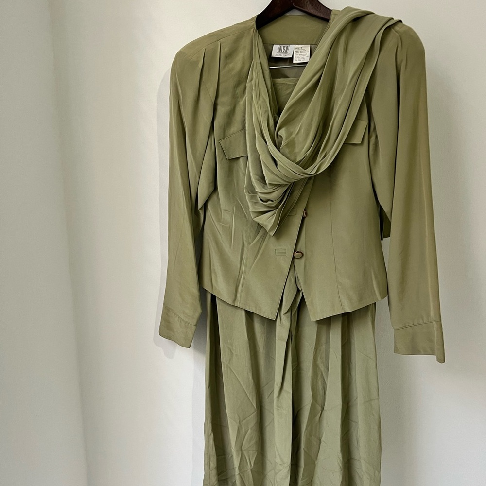 Madeleine Top and long culote set 100-% silk